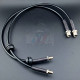 E46 M3 KIT 2 DURITES AR AVIATIONS ACIER INOXYDABLE CYL6 MOTORSPORT
