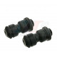 Paire de Silent-blocs de Bras Arrière excentrique – Type Origine BMW 33329058822 33329061945