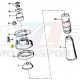 E21 Coupelle de Suspension Arrière BMW Origine 33521118134