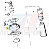 E21 Coupelle de Suspension Arrière BMW Origine 33521118134