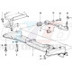 E12 E21 E24 Silent-blocs interieur bras avant BMW ORIGINE 31121119260 31-12-1-119-260