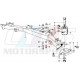 Vis Boulon molette de fixation de traverse a la caisse Bmw origine M14x1,5x30 10.9