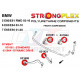 Silent-blocs Tirant Avant Inférieur BMW E28 E34 E39 E60 E61 E63 E38 E65 Z8 Strongflex