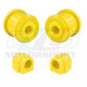 Kit silent-blocs avant MINI R50 R52 R53 & JCW – polyuréthane 80 ou 90ShA