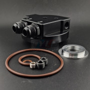 Couvercle de Filtre à Huile BMW M50 M52 M54 avec Raccords Radiateur AN10