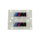 Badges BMW M Performance noir mat/brillant – Paire – OEM 51-14-5-A4B-372