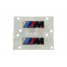 Badges BMW M Performance noir mat/brillant – Paire – OEM 51-14-5-A4B-372