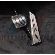 Pédales M Performance BMW inox noir – Boîte automatique – OEM 35002232278