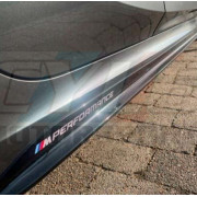 Kit stickers latéraux BMW M Performance gris – OEM 51142461811