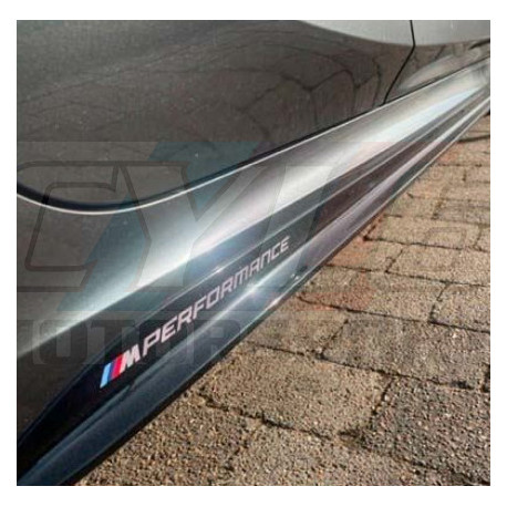 Kit stickers latéraux BMW M Performance gris – OEM 51142461811