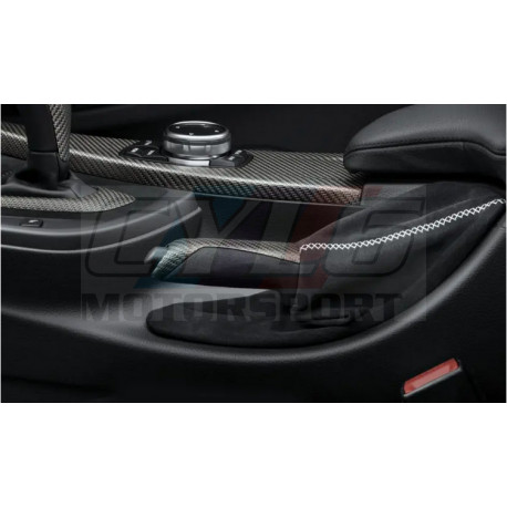 POIGNEE ET SOUFFLET ALCANTARA CARBONE M PERFORMANCE F20 F21 F22 F23