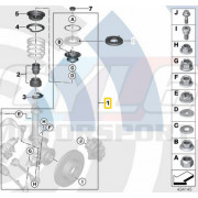 Kit de Réparation Support d’Amortisseur Avant BMW – Réf. 31352405884