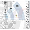 Kit de Réparation Support d’Amortisseur Avant BMW – Réf. 31352405884