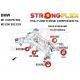 Silent-bloc différentiel arrière BMW M3 M1 – Strongflex 031856A/B – 80ShA ou 90ShA
