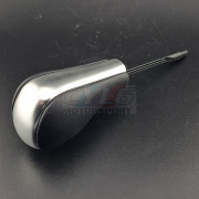 Pommeau de Levier Boîte Auto Simili Cuir Gris Mat pour bmw serie 3 e46