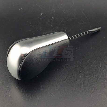 Pommeau de Levier Boîte Auto Simili Cuir Gris Mat pour bmw serie 3 e46