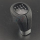 Pommeau de vitesse 6 rapports cuir/alu M style – remplacement OEM BMW 25117595327