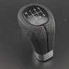 Pommeau de vitesse 6 rapports cuir/alu M style – remplacement OEM BMW 25117595327