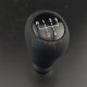 Pommeau M cuir noir BMW 5 vitesses – Bague alu – 25117896031
