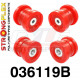 E46-KIT SILENT-BLOCS DE PONT AR 80 ou 90SHORES