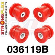 E46-KIT SILENT-BLOCS DE PONT AR 80 ou 90SHORES