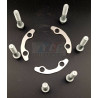 KIT CARDAN TOLE + VIS TORX DE PONT M10x43 CYL6 MOTORSPORT 33207572716 33207572717 26117501271 33211225736 3321120738