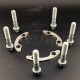 KIT CARDAN TOLE + VIS TORX DE PONT M10x43 CYL6 MOTORSPORT