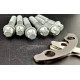 KIT CARDAN TOLE + VIS TORX DE PONT M10x43 CYL6 MOTORSPORT