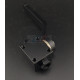 Vanne de circuit de freinage paddock noire – CNC 1/8" NPT aluminium