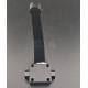 Vanne de circuit de freinage paddock noire – CNC 1/8" NPT aluminium