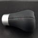 Pommeau M cuir noir BMW 6 vitesses – Bague alu – 25117896031