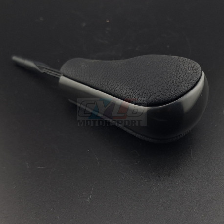 Pommeau boîte auto BMW noir brillant simili cuir – Adaptable Série 1, 3, X1, Z4