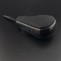 Pommeau boîte auto BMW noir brillant simili cuir – Adaptable Série 1, 3, X1, Z4