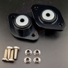 BMW E30/E36/E46/Z3/Z4 – Supports supérieurs d’amortisseur arrière 10 mm avec silent-blocs poly 85ShA (paire)