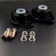BMW E30/E36/E46/Z3/Z4 – Supports supérieurs d’amortisseur arrière 10 mm avec silent-blocs poly 85ShA (paire)