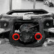 Kit silent-blocs de pont poly BMW E46 / Z4 E85-E86 (80A) – remplace 33176770788 / 33176751808