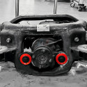 Kit silent-blocs de pont poly BMW E46 / Z4 E85-E86 (80A) – remplace 33176770788 / 33176751808