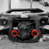 Kit silent-blocs de pont poly BMW E46 / Z4 E85-E86 (80A) – remplace 33176770788 / 33176751808