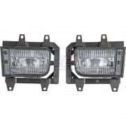 Paire de feux antibrouillard transparents BMW E30 Phase 2 – Adaptables (63171385945 / 63171385946)
