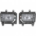 Paire de feux antibrouillard transparents BMW E30 Phase 2 – Adaptables (63171385945 / 63171385946)