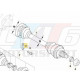 Tôle d’appui de cardan Ø8mm BMW – Renfort arbre de sortie – Réf. OEM 33207522163