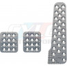 Kit 3 pédales aluminium OMP – BMW / Universel