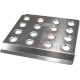 Plancher conducteur aluminium plat OBP – Foot Support Racing