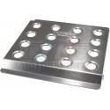 Plancher conducteur aluminium plat OBP – Foot Support Racing