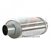 SILENCIEUX MONO-TUBE OVAL Lg D'ABSORPTION 250 MM 