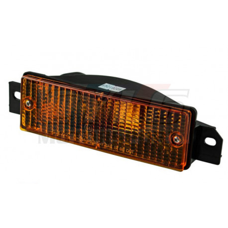 Clignotant avant droit BMW E30 (09/87–) orange avec support – OEM 63131380962