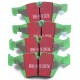 E8X/E9X PLAQUETTES AVANT EBC GREEN STUFF DP21493 34116777772 