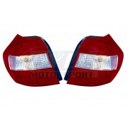 Paire feux arrière rouge/blanc BMW Série 1 E87 (2004–2007)
