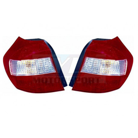 Paire feux arrière rouge/blanc BMW Série 1 E87 (2004–2007)