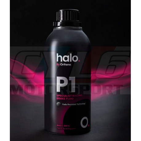 Liquide de frein racing HALO P1 Orthene – 341°C – Haute performance compétition